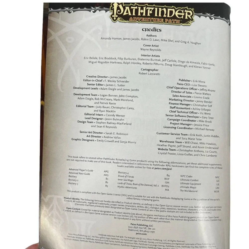 Pathfinder Adventure Path Wrath of the Righteous The‎ Midnight Isles Part 4 #76